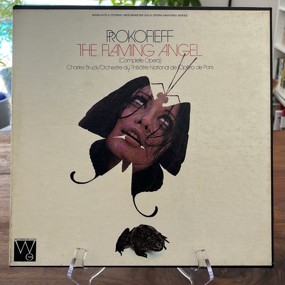Prokofieff The Flaming Angel 3xVinyl LP Box Set 1971 Westminster Gold WGSO8173-3